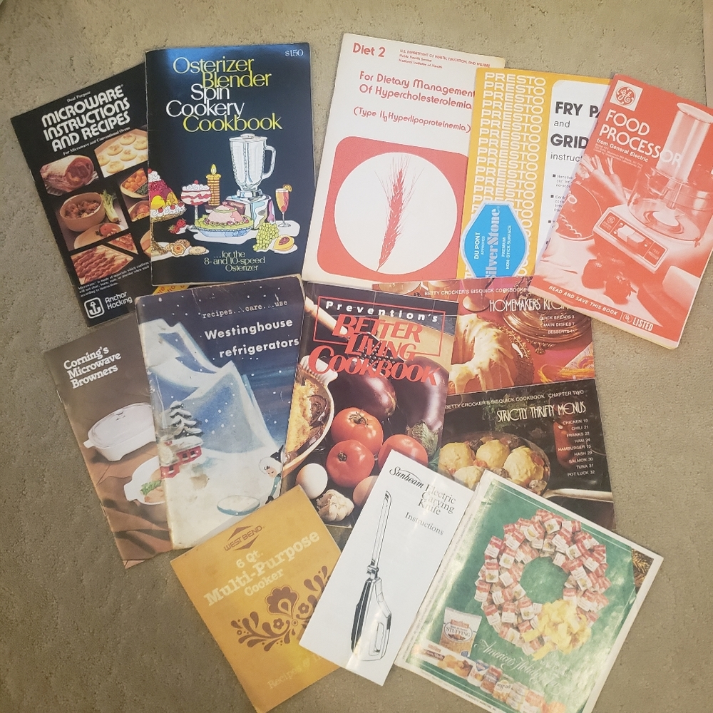 West Bend, Corningware, Vintage Appliance Manuals